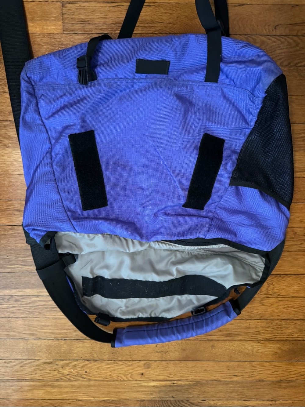Patagonia Large Purple Canvas Messenger Bag - Picture 3 of 6